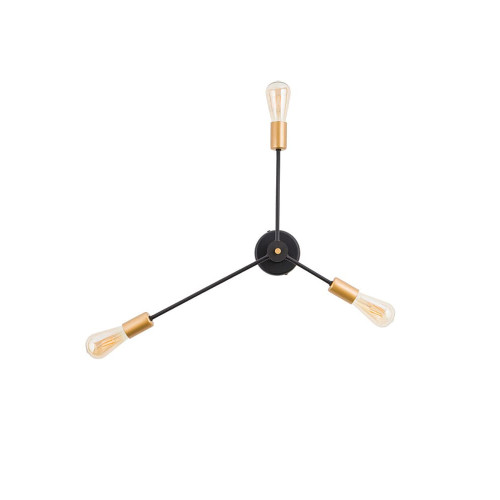 Бра Nowodvorski 9136 Mill E27 3x60W IP20 Bl ( 4010974 )