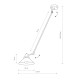 Люстра Nowodvorski 9144 Techno E27 1x60W IP20 Bl ( 4011518 )