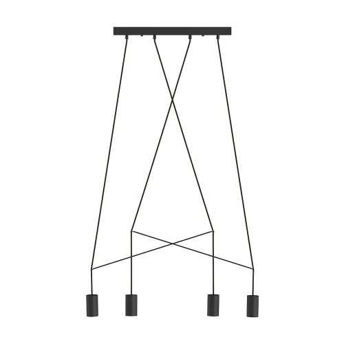 Люстра Nowodvorski 9192 Imbria GU10 4x35W IP20 Bl ( 4011526 )