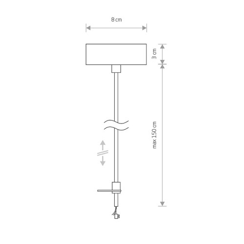 Фурнітура Nowodvorski 9238 Profile power supply it IP20 Bl ( 4012194 )