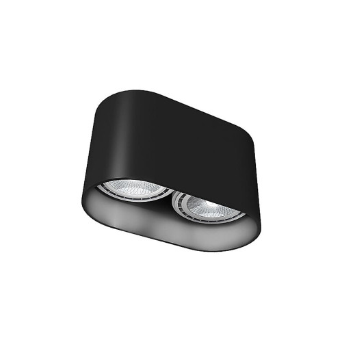 Точковий світильник Nowodvorski 9240 Oval GU10 2x75W IP20 Bl ( 4012100 )