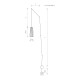 Бра Nowodvorski 9264 Dover GU10 1x35W IP20 Bl ( 4011529 )