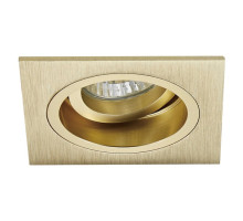 Точковий світильник Zumaline chuck dl square 92703-GD