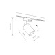 Трековий світильник Nowodvorski 9321 Profile eye spot GU10 1x10W IP20 Wh ( 4012197 )