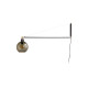 Бра Nowodvorski 9374 Crane E27 1x60W IP20 Bl ( 4010988 )
