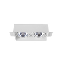 Точечный светильник Nowodvorski 9407 Mod GU10 2x75W IP20 Wh