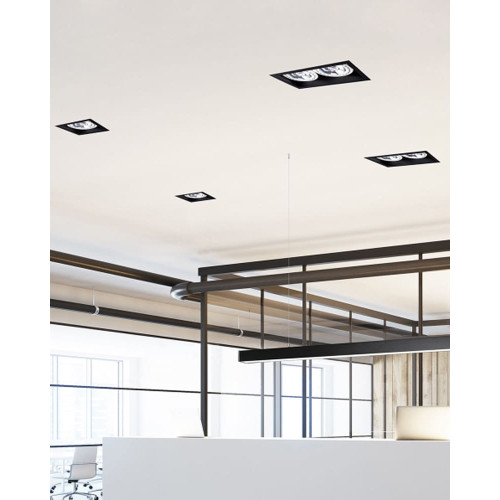 Точечный светильник Nowodvorski 9417 Mod GU10 1x75W IP20 Bl ( 4012118 )