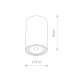 Точечный светильник Nowodvorski 9485 Bit GU10, ES111 1x75W IP20 Gr ( 4012123 )