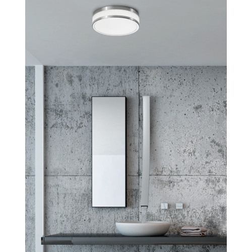 Світильник Nowodvorski 9501 Malaa LED 1x18W 4000K 940Lm IP44 Wh ( 4011798 )