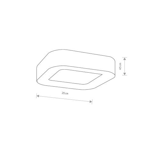 Светильник уличный Nowodvorski 9513 Puebla LED 1x12W 3000K 538Lm IP54 Gr ( 4011131 )