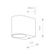 Светильник уличный Nowodvorski 9516 Arris GU10 1x10W IP54 Silver ( 4011134 )