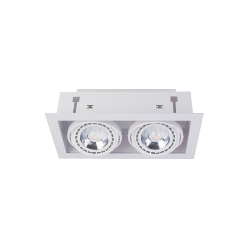 Точечный светильник Nowodvorski 9574 Downlight GU10, ES111 2x15W IP20 Wh ( 4012129 )