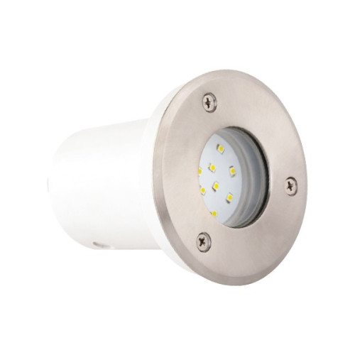 Світильник тротуарний SAFIR LED 1,2W мат.хром синій ( 4013721 )