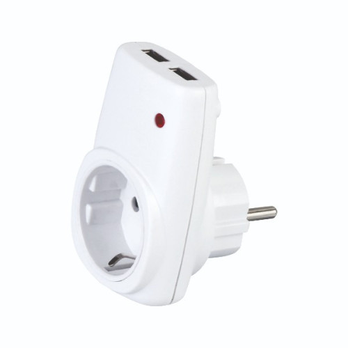 Розетка с заземлением + USB "AXIS" ( 4013916 )