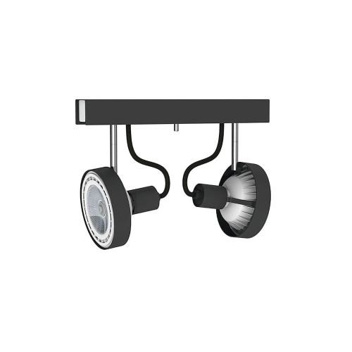 Спот Nowodvorski 9597 Cross GU10, ES111 2x75W IP20 Gr ( 4011959 )