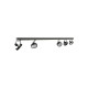 Спот Nowodvorski 9600 Cross GU10, ES111 5x75W IP20 Gr ( 4011961 )
