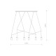 Люстра Nowodvorski 9675 Imbria GU10 6x35W IP20 Bl ( 4011552 )