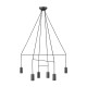 Люстра Nowodvorski 9677 Imbria GU10 6x35W IP20 Bl ( 4011554 )
