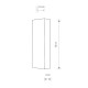 Светильник Nowodvorski 9704 Mao GU10 2x35W IP20 Wh ( 4011751 )