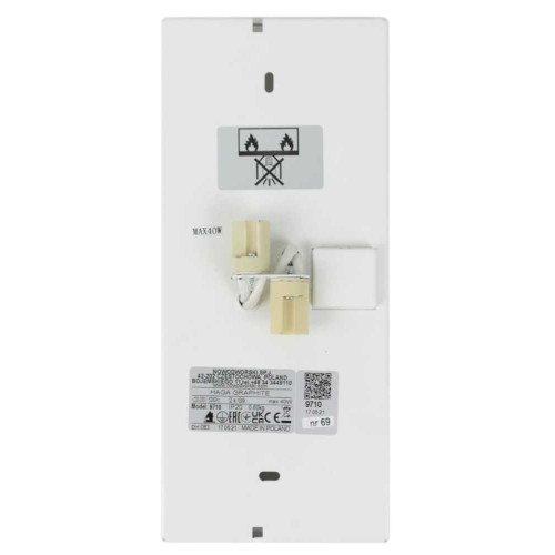 Світильник Nowodvorski 9710 Haga G9 2x40W IP20 Gr ( 4011756 )