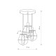 Люстра Nowodvorski 9740 Manufacture E27 3x60W IP20 Bl ( 4011569 )