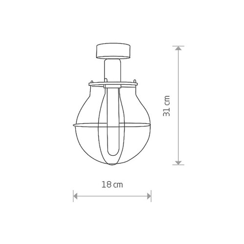 Люстра Nowodvorski 9741 Manufacture E27 1x60W IP20 Bl ( 4011570 )