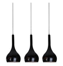 Люстра підвісна Azzardo soul 3 black AZ0276