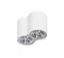 Точковий світильник Azzardo bross 2 white/aluminium AZ0784
