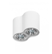 Точковий світильник Azzardo bross 2 white/aluminium AZ0784