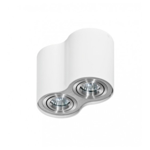 Точковий світильник Azzardo bross 2 white/aluminium AZ0784 ( 4016453 )