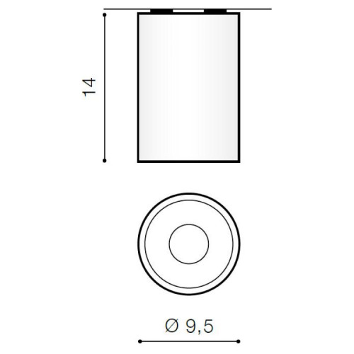Точковий світильник Azzardo remo black AZ0818 ( 4016753 )