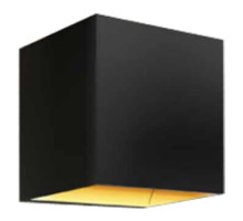 Настінний світильник Azzardo mars black/gold AZ1052