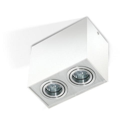 Точковий світильник Azzardo eloy 2 white/aluminium AZ1354 ( 4016527 )