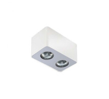 Точковий світильник Azzardo nino 2 white / aluminum AZ1386