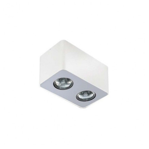 Точковий світильник Azzardo nino 2 white / aluminum AZ1386 ( 4016704 )