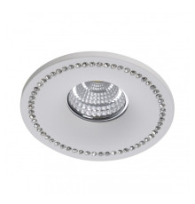  Точечный светильник Azzardo simon round white AZ1473 белый