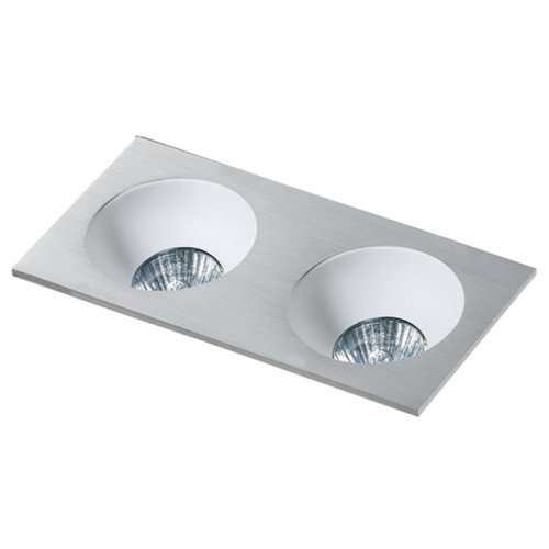 Точковий світильник Azzardo hugo 2 downlight aluminium AZ1737 ( 4016582 )