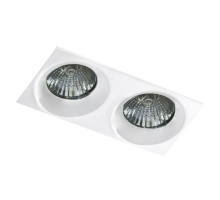 Точковий світильник Azzardo ivo square 2 white AZ1826