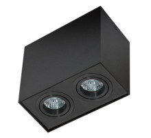 Точковий світильник Azzardo eloy 2 black/black AZ2138