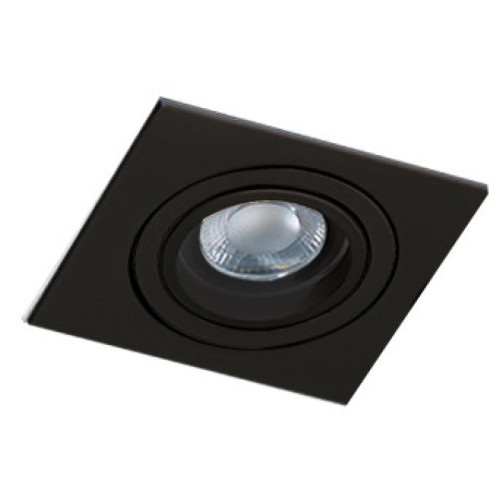 Точечный светильник Azzardo caro square black AZ2434 черный ( 4016467 )
