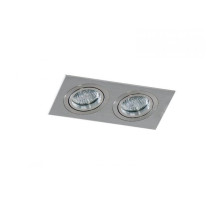Точковий світильник Azzardo caro 2 square aluminium AZ2438