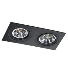  Точечный светильник Azzardo siro 2 black / black AZ2806 черный