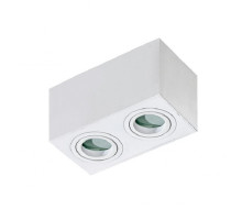 Точковий світильник Azzardo brant 2 square ip44 white AZ2823