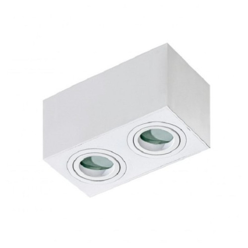 Точковий світильник Azzardo brant 2 square ip44 white AZ2823 ( 4016430 )