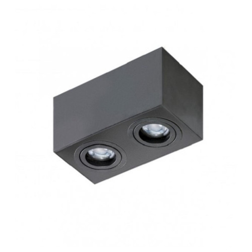 Точковий світильник Azzardo brant 2 square black AZ2827 ( 4016428 )