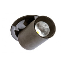 Точковий світильник Azzardo luna 15w dimm black AZ2829