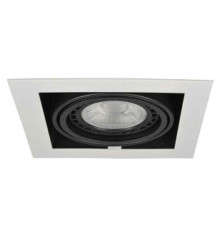 Точечный светильник Azzardo nova white/black AZ2871 белый
