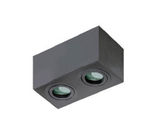 Точковий світильник Azzardo brant 2 square ip44 black AZ2879
