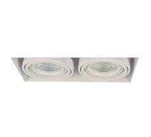 Точковий світильник Azzardo nova 2 gips white/white AZ2934