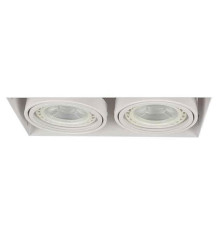 Точечный светильник Azzardo nova 2 gips white/white AZ2934 белый